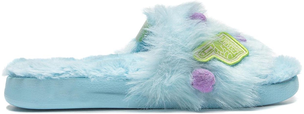 (Women) Li-Ning Disney's Monsters University x Li-Ning Ln Slipper SE 'Blue Fuzzy Comfort' AGAT024-1 Order (Women) Li-Ning Disney's Monsters University x Li-Ning Ln Slipper SE 'Blue Fuzzy Comfort' AGAT024-1