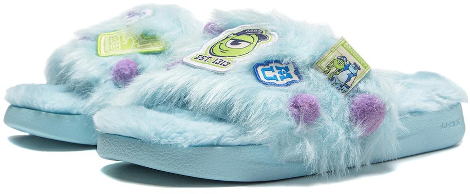 (Women) Li-Ning Disney's Monsters University x Li-Ning Ln Slipper SE 'Blue Fuzzy Comfort' AGAT024-1 Lookbook (Women) Li-Ning Disney's Monsters University x Li-Ning Ln Slipper SE 'Blue Fuzzy Comfort' AGAT024-1