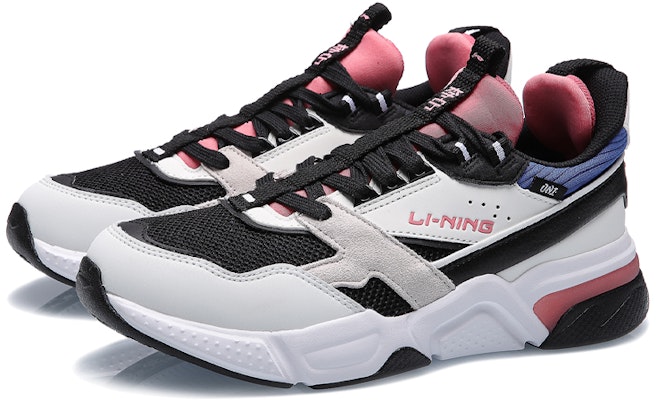 (W) Li-Ning Disney x 001 Low 'Negro Blanco Rosa' 'Viaje' AGCR032-2 Lookbook (W) Li-Ning Disney x 001 Low 'Negro Blanco Rosa' 'Viaje' AGCR032-2