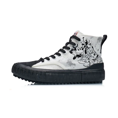 (W) Li-Ning Disney Canvas Hi Shoes 'White Black'