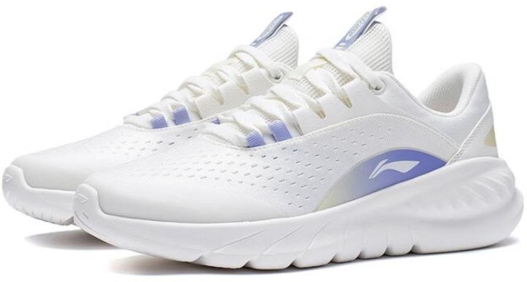(Women) Li-Ning Eazgo 'White Purple' ARST036-1 Lookbook (Women) Li-Ning Eazgo 'White Purple' ARST036-1