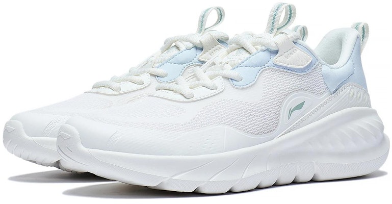 (Women) Li-Ning Eazgo Flex 'White Baby Blue' ARST074-3 Lookbook (Women) Li-Ning Eazgo Flex 'White Baby Blue' ARST074-3