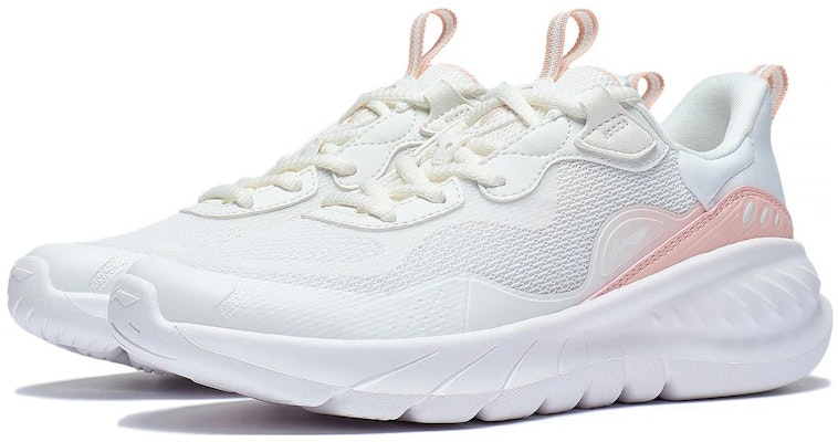 (Women) Li-Ning Eazgo Flex 'White Pink' ARST074-1 Lookbook (Women) Li-Ning Eazgo Flex 'White Pink' ARST074-1