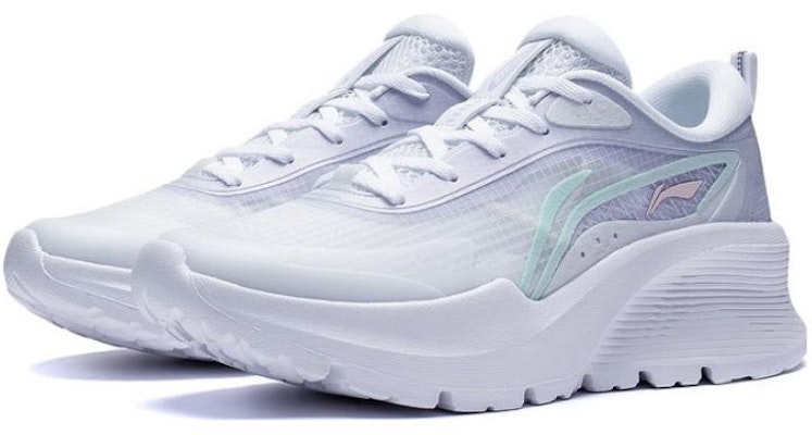 (Women) Li-Ning Eazgo Soft 'White Light Purple' ARST038-1 Lookbook (Women) Li-Ning Eazgo Soft 'White Light Purple' ARST038-1