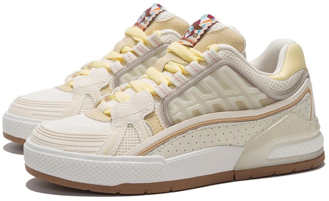 (W) Li-Ning ERA Low 'Kuning Vintage Ringan' AZGS010-2 Lookbook (W) Li-Ning ERA Low 'Kuning Vintage Ringan' AZGS010-2
