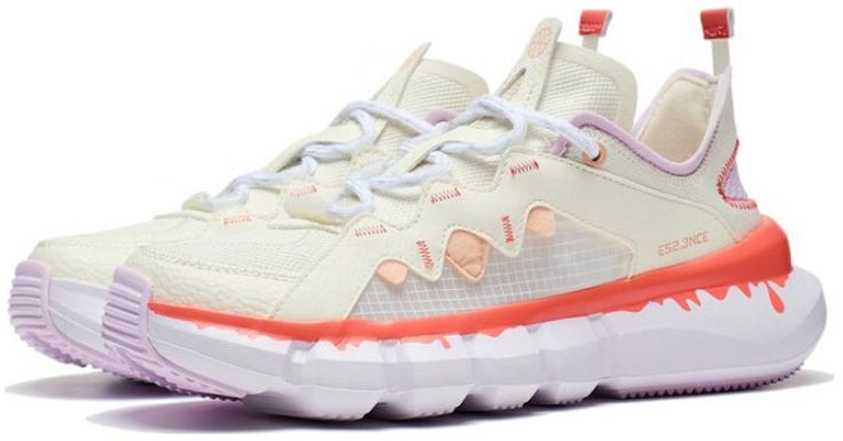 (Women) Li-Ning Essence 2.3 Lite 'Cream White Orange' ABCT050-3 Lookbook (Women) Li-Ning Essence 2.3 Lite 'Cream White Orange' ABCT050-3