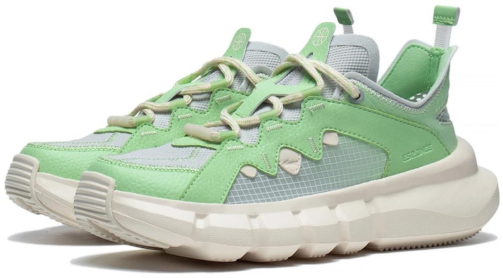 (Women) Li-Ning Essence 2.3 Lite 'Green Grey' ABCT050-2 Lookbook (Women) Li-Ning Essence 2.3 Lite 'Green Grey' ABCT050-2