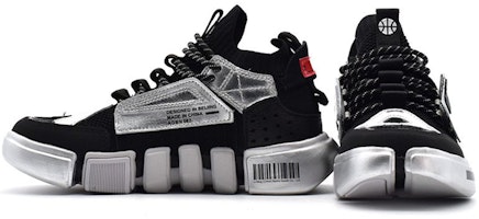 (W) 李宁 本位2 Ace '黑银色' AGBN062-11 Lookbook (W) 李宁 本位2 Ace '黑银色' AGBN062-11