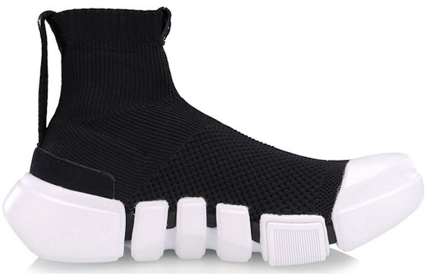 李宁 悟道2 巴黎時裝周 休閒 高幫 復古籃球鞋 女款 黑白 Order 李宁 悟道2 巴黎時裝周 休閒 高幫 復古籃球鞋 女款 黑白