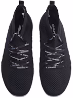 Shop LiNing李寧 無界 一體織緩震訓練高幫運動鞋 女款 黑白