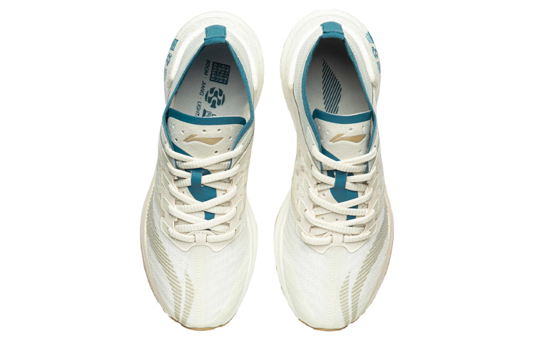 Shop (W) Li-Ning Essential 'Putih Krim Hijau' ARHR122-6