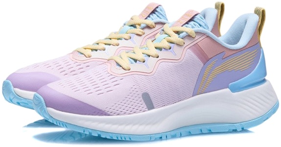 LiNing李寧 越影Essential 減震回彈反光 低筒 跑步鞋 女款 粉紫 Lookbook LiNing李寧 越影Essential 減震回彈反光 低筒 跑步鞋 女款 粉紫