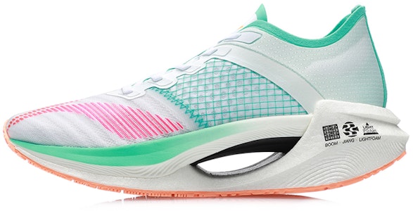 LiNing李寧 絕影基本款 防滑抗震耐磨 低筒 跑步鞋 女款 白綠 Buy LiNing李寧 絕影基本款 防滑抗震耐磨 低筒 跑步鞋 女款 白綠