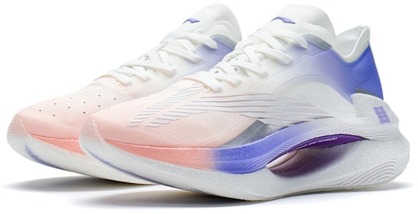 李寧 絕影䨻 回彈耐磨 低筒 跑步鞋 女款 橘藍紫 Lookbook 李寧 絕影䨻 回彈耐磨 低筒 跑步鞋 女款 橘藍紫