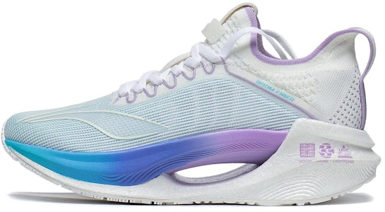 LiNing李寧 绝影 Essential 䨻絲 防滑耐磨減震 低帮 跑步鞋 女款 白藍紫 Buy LiNing李寧 绝影 Essential 䨻絲 防滑耐磨減震 低帮 跑步鞋 女款 白藍紫