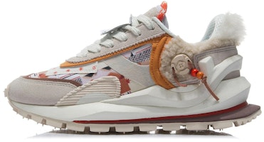 (Women) Li-Ning Eternal 92 Low Paris Fashion Week 2021 'Grey Orange' AGCR058-6 (Women) Li-Ning Eternal 92 Low Paris Fashion Week 2021 'Grey Orange' AGCR058-6