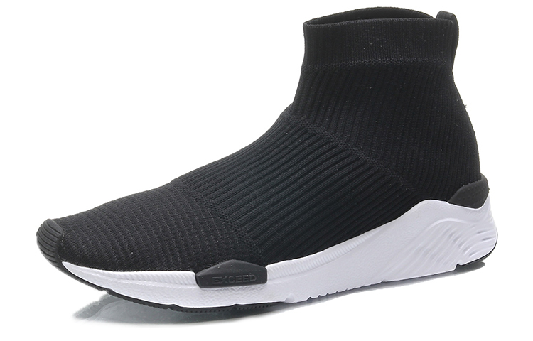 (W) Li-Ning Evolution Mid-Top Running Shoes 'Black White' 圖 2