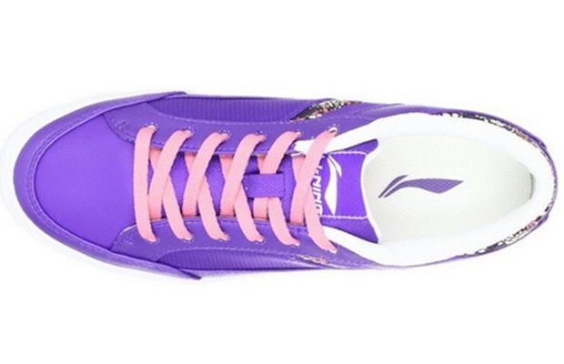 (W) Sneaker Kasual Fashion Li-Ning 'Ungu-Putih' ALCG126-2 Shop (W) Sneaker Kasual Fashion Li-Ning 'Ungu-Putih' ALCG126-2