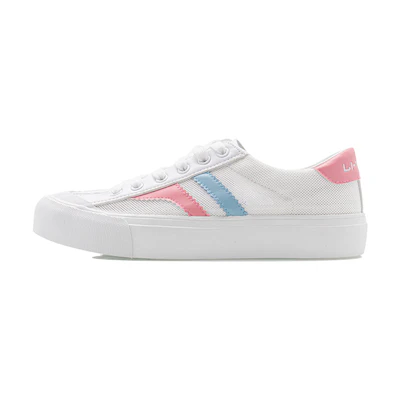 (W) Li-Ning Fashion Low-Top Casual 'White Pink Blue'