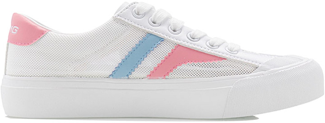 (W) 리닝 패션 로우탑 캐주얼 '화이트 핑크 블루' (Li-Ning 로우탑 화핑블) AGCQ436--1 Order (W) 리닝 패션 로우탑 캐주얼 '화이트 핑크 블루' (Li-Ning 로우탑 화핑블) AGCQ436--1