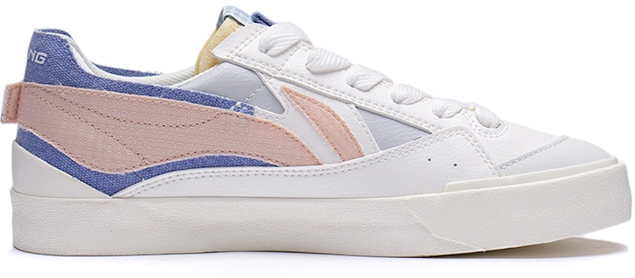 (W) Sepatu Skate Fashion Li-Ning 'Putih Biru Pink' AGCT162-3 Order (W) Sepatu Skate Fashion Li-Ning 'Putih Biru Pink' AGCT162-3
