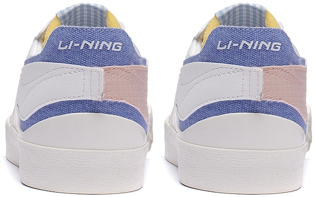(Women) Li-Ning Fashion Skate Shoes 'White Blue Pink' AGCT162-3 Shop (Women) Li-Ning Fashion Skate Shoes 'White Blue Pink' AGCT162-3