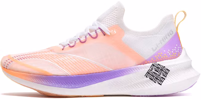 (Women) Li-Ning FeiDian Challenger 'White Orange Purple' ARMR012-1 (Women) Li-Ning FeiDian Challenger 'White Orange Purple' ARMR012-1