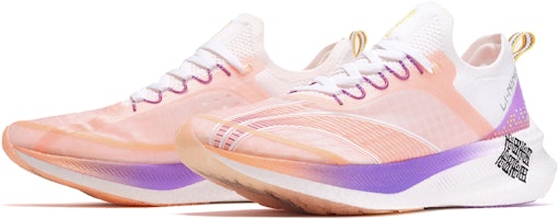 (W) 李宁 飞电挑战者 '白橙紫' ARMR012-1 Lookbook (W) 李宁 飞电挑战者 '白橙紫' ARMR012-1