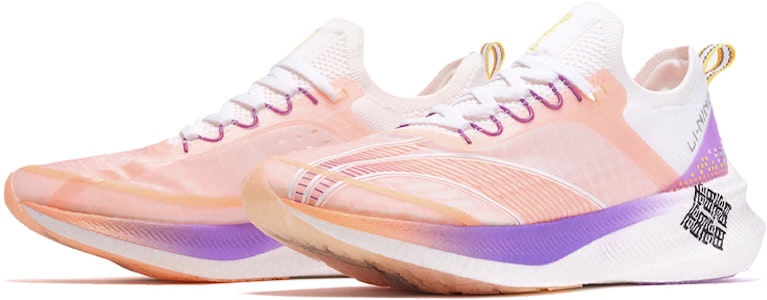 (W) Li-Ning FeiDian Challenger 'Putih Oranye Ungu' ARMR012-1 Lookbook (W) Li-Ning FeiDian Challenger 'Putih Oranye Ungu' ARMR012-1