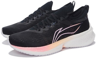 LiNing李寧 飛電Discovery 一體織競速穩定 支撐 低幫 跑步鞋 女款 黑色 Lookbook LiNing李寧 飛電Discovery 一體織競速穩定 支撐 低幫 跑步鞋 女款 黑色