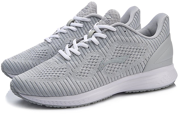 (Women) Li-Ning Flash 3 'Grey White' ARHN208-2 Lookbook (Women) Li-Ning Flash 3 'Grey White' ARHN208-2