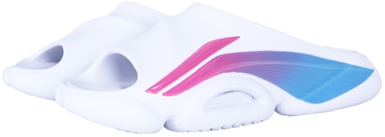 (W) Sandal Olahraga Li-Ning 8 PE Courtside 'Putih Biru' ABTS010-1 Lookbook (W) Sandal Olahraga Li-Ning 8 PE Courtside 'Putih Biru' ABTS010-1