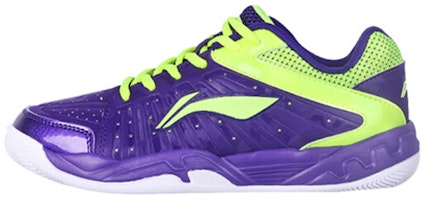 (Women) Li-Ning Flash 'Purple Fluorescent Green' AYTM032-1 (Women) Li-Ning Flash 'Purple Fluorescent Green' AYTM032-1