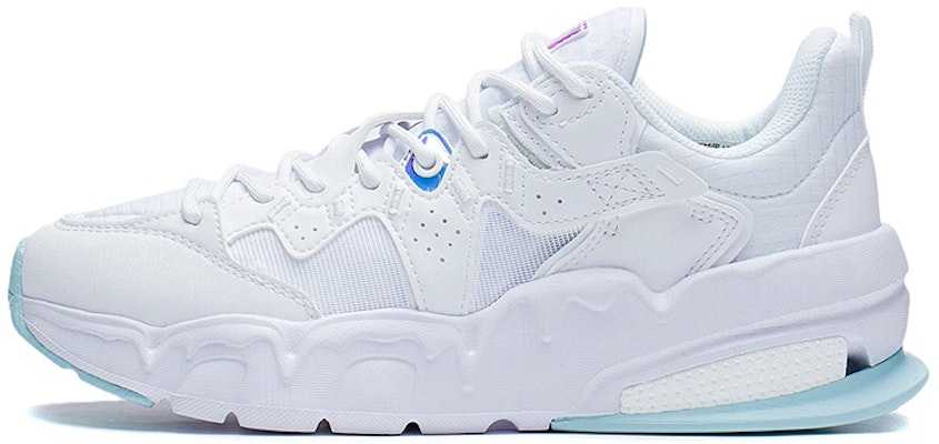(Women) Li-Ning Flex Sportstyle Shoes 'White Ice Blue' AGLS114-2 Buy (Women) Li-Ning Flex Sportstyle Shoes 'White Ice Blue' AGLS114-2