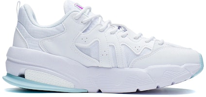 (W) 李寧フレックス スポーツスタイル (ホワイトアイスブルー) AGLS114-2 Order (W) 李寧フレックス スポーツスタイル (ホワイトアイスブルー) AGLS114-2