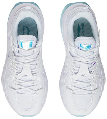 (Women) Li-Ning Flex Sportstyle Shoes 'White Ice Blue' AGLS114-2 Shop (Women) Li-Ning Flex Sportstyle Shoes 'White Ice Blue' AGLS114-2