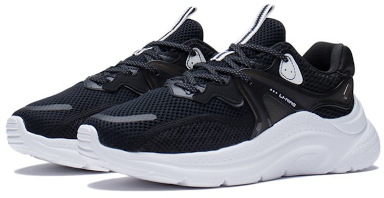 (Women) Li-Ning Floating Cloud 'Black White' AGLS020-1 Lookbook (Women) Li-Ning Floating Cloud 'Black White' AGLS020-1