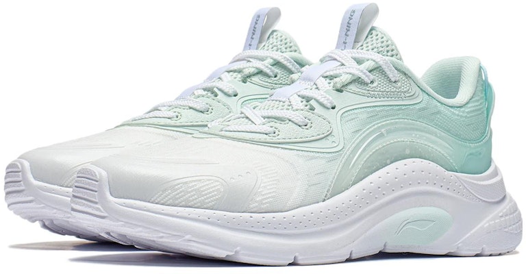 (W) Li-Ning Floating Cloud 'Blanco Verde Claro' AGLT030-2 Lookbook (W) Li-Ning Floating Cloud 'Blanco Verde Claro' AGLT030-2