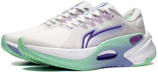 (W) 리닝 퓨리어스 라이더 7 '화이트 퍼플 그린' ARZT004-13 Lookbook (W) 리닝 퓨리어스 라이더 7 '화이트 퍼플 그린' ARZT004-13