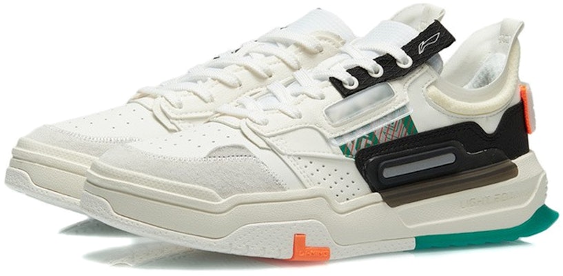 (W) 리닝 긱 "화이트 블랙 그린" (Li-Ning Geek "White Black Green") AGCR154-1 Lookbook (W) 리닝 긱 "화이트 블랙 그린" (Li-Ning Geek "White Black Green") AGCR154-1