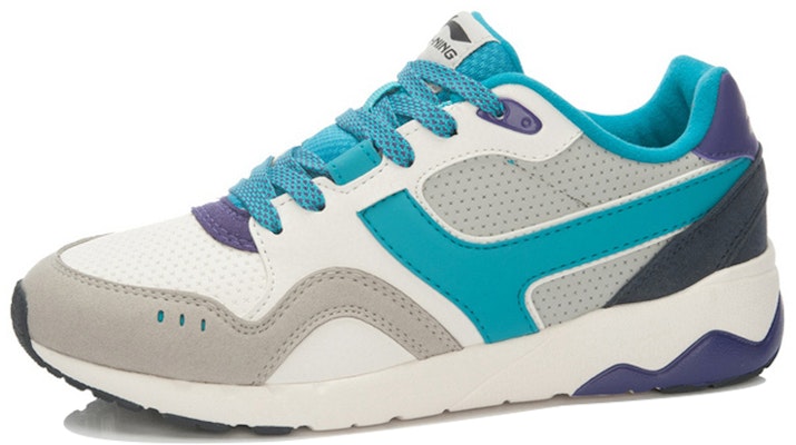 (W) Li-Ning Glory 96 Retro Lari 'Abu-Abu Biru' ALCL014-6 Lookbook (W) Li-Ning Glory 96 Retro Lari 'Abu-Abu Biru' ALCL014-6