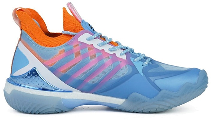 (W) Li-Ning Halberd 2 'Biru Oranye' AYAQ014-2 Order (W) Li-Ning Halberd 2 'Biru Oranye' AYAQ014-2