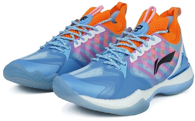 (W) Li-Ning Halberd 2 'Biru Oranye' AYAQ014-2 Lookbook (W) Li-Ning Halberd 2 'Biru Oranye' AYAQ014-2