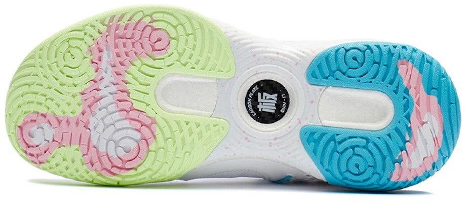 (W) Li-Ning Halberd 3 'Putih Biru Hijau' AYAR024-1 Shop (W) Li-Ning Halberd 3 'Putih Biru Hijau' AYAR024-1