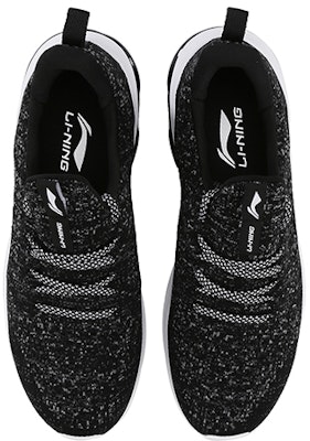 (W) Li-Ning Low-Top Bantalan Udara Setengah Telapak 'Hitam Putih' AGCN084-1 Shop (W) Li-Ning Low-Top Bantalan Udara Setengah Telapak 'Hitam Putih' AGCN084-1