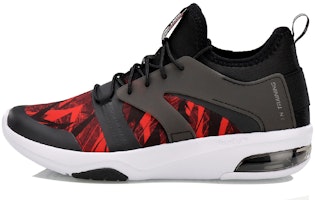 (Women) Li-Ning Half Palm Air Cushion Running Shoes 'Black Red' AFHN006-4 (Women) Li-Ning Half Palm Air Cushion Running Shoes 'Black Red' AFHN006-4