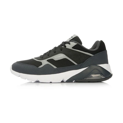 (W) Li-Ning Half Palm Air Cushion Running Shoe 'Grey Black'