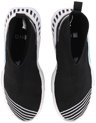 (W) Li-Ning Sepatu High-Top 'Hitam Putih' LLAN066-2 Shop (W) Li-Ning Sepatu High-Top 'Hitam Putih' LLAN066-2