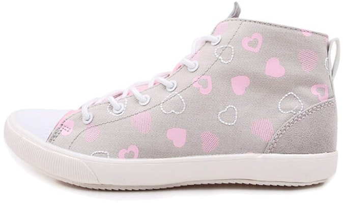 (W) 리닝 하이탑 캐주얼 스니커즈 (핑크 그레이) ALAJ026-3 Buy (W) 리닝 하이탑 캐주얼 스니커즈 (핑크 그레이) ALAJ026-3