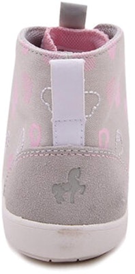 (W) 리닝 하이탑 캐주얼 스니커즈 (핑크 그레이) ALAJ026-3 Shop (W) 리닝 하이탑 캐주얼 스니커즈 (핑크 그레이) ALAJ026-3